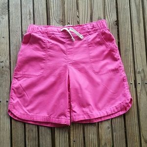 Pink Girl Shorts with drawstring waist